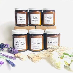 100% Natural Soy Wax Buttercream + Vanilla Candle